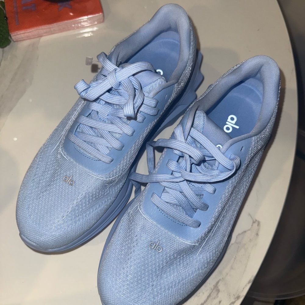 ALO Yoga Blue Women's Sneakers - Picture 2 of 10